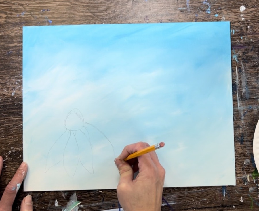 Bee Painting - Online Acrylic Tutorial