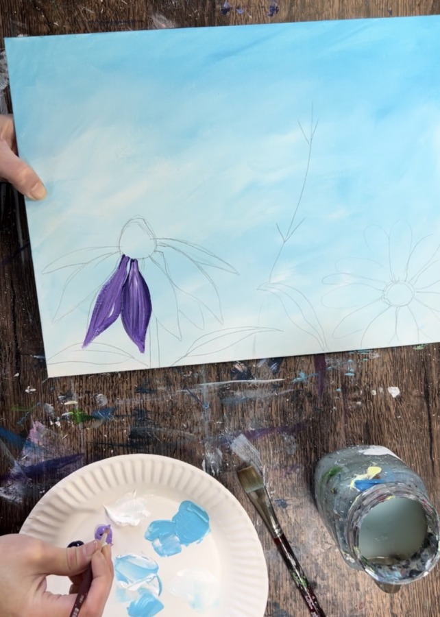 Bee Painting - Online Acrylic Tutorial