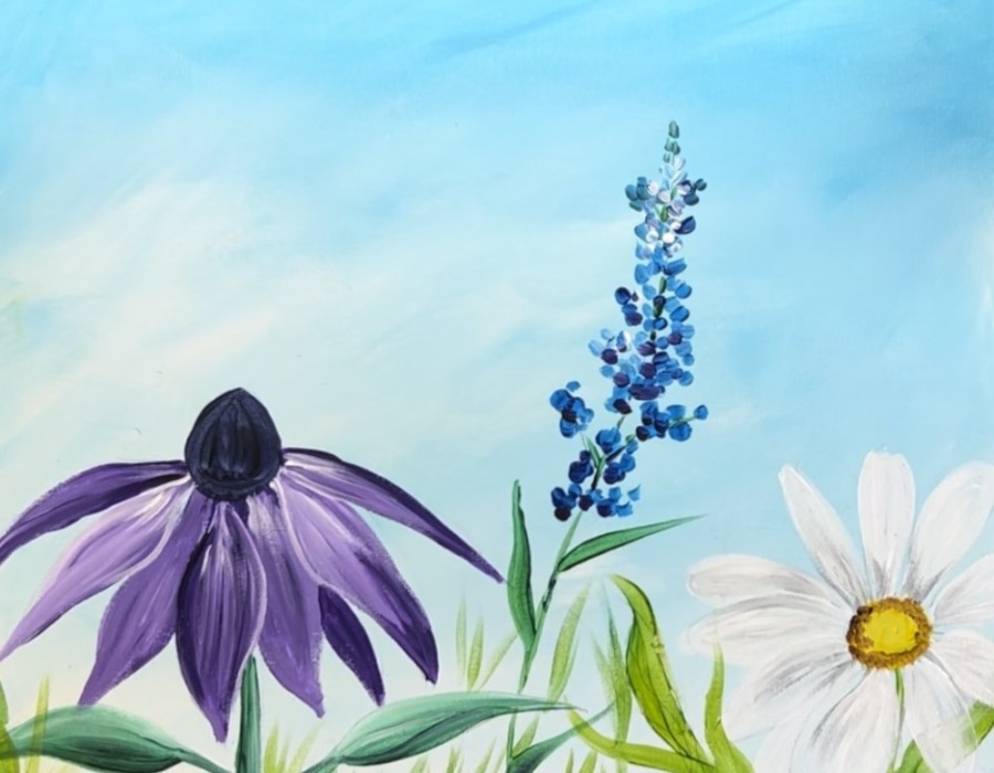 Bee Painting - Online Acrylic Tutorial