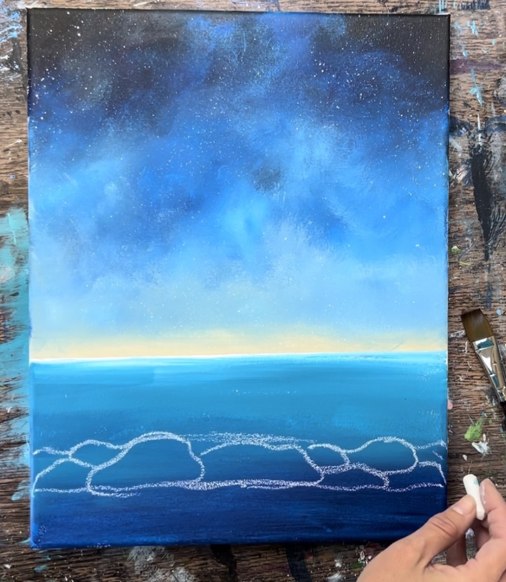 Lighthouse Painting - Acrylic Online Tutorial