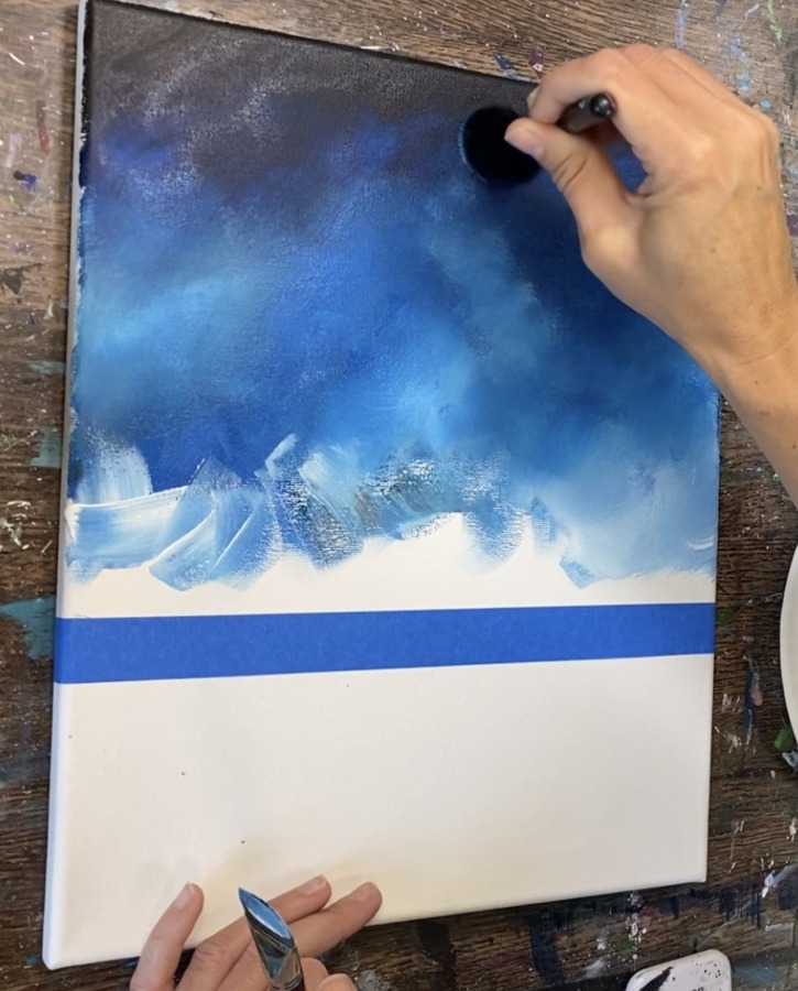 Lighthouse Painting - Acrylic Online Tutorial