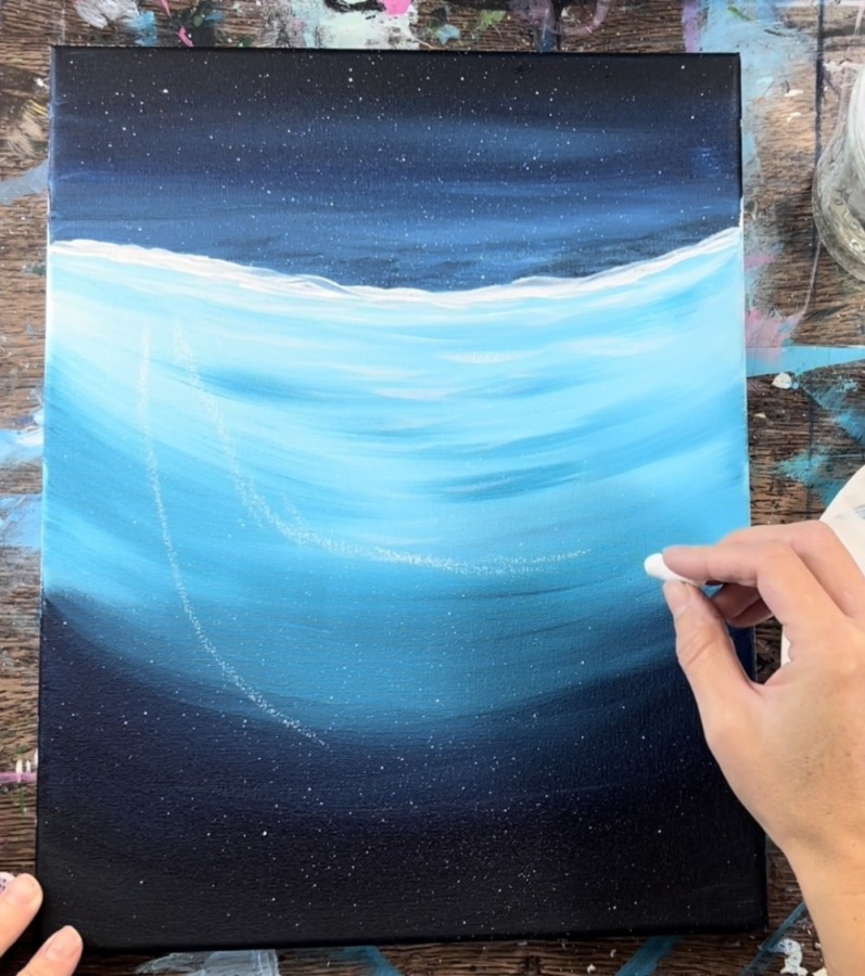 How To Paint A Blue Whale - Step By Step Tutorial - Tracie Kiernan ...