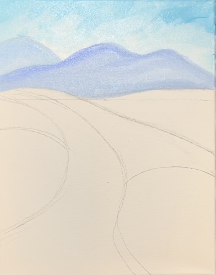 How To Paint A "Tuscan Landscape" - Acrylic Painting Tutorial - Tracie ...