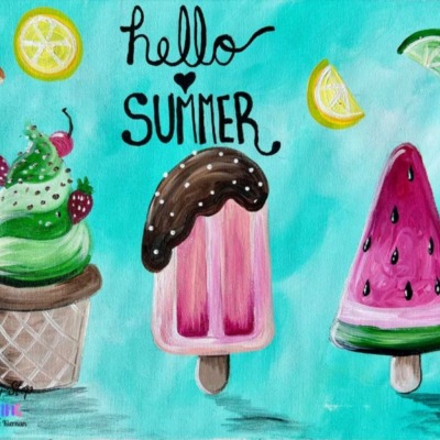 How To Paint “Summer Treats”