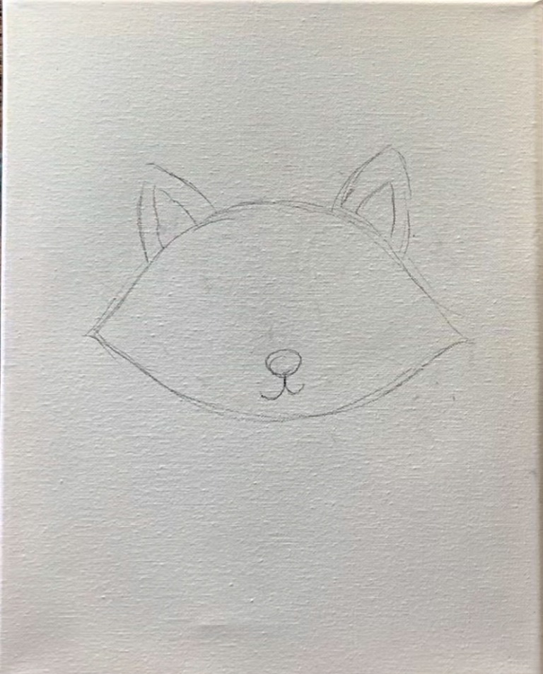 Cozy Fall Raccoon - Acrylic Painting Tutorial - Tracie Kiernan - Step ...