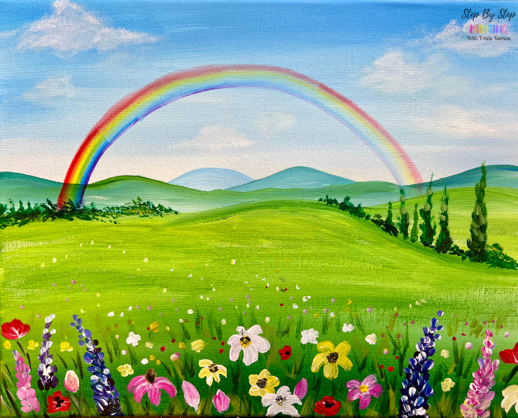How To Draw A Rainbow Step By Step How To Draw A Rainbow Step By Step