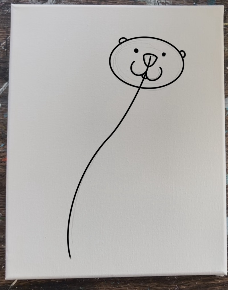 How To Paint "Otter Bliss" - Sea Otter Acrylic Painting Tutorial ...