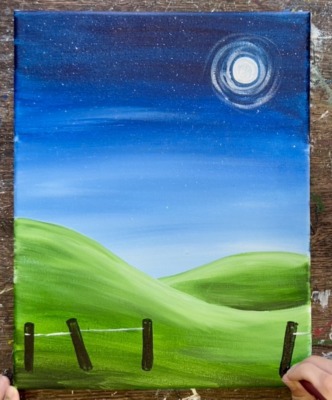 Firefly Meadow - Acrylic Painting Tutorial - Tracie Kiernan - Step By ...