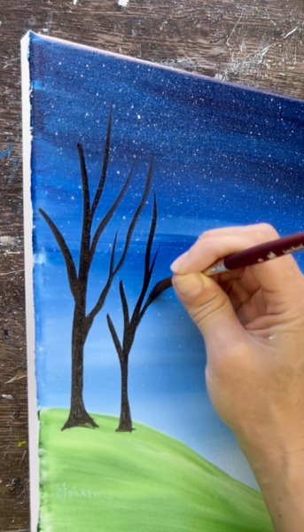 Firefly Meadow - Acrylic Painting Tutorial - Tracie Kiernan - Step By ...