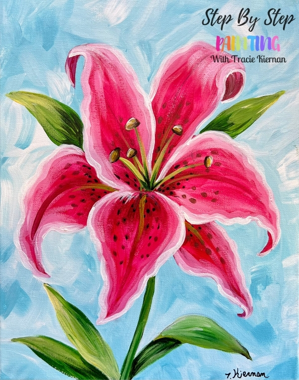 Stargazer Lily - Painting Tutorial
