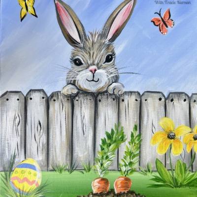 Carrot Patch Cutie – Acrylic Painting Tutorial