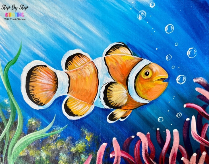 Clownfish Painting Tutorial 