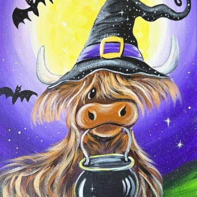 Moo or Treat – Acrylic Painting Tutorial